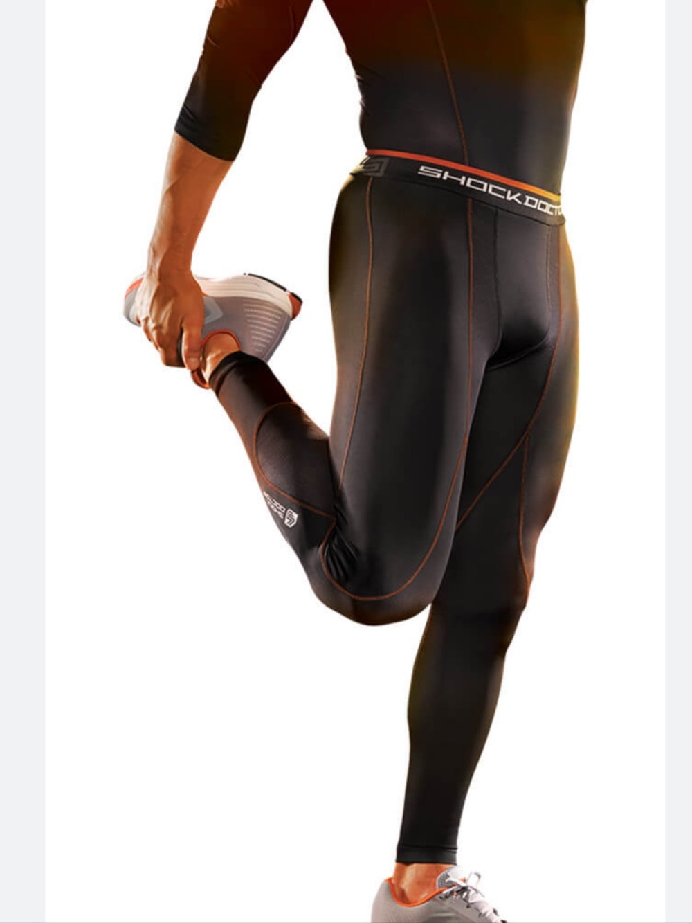 Shock Doctor 730 Recovery Compression Black Training Pants Leggings XL